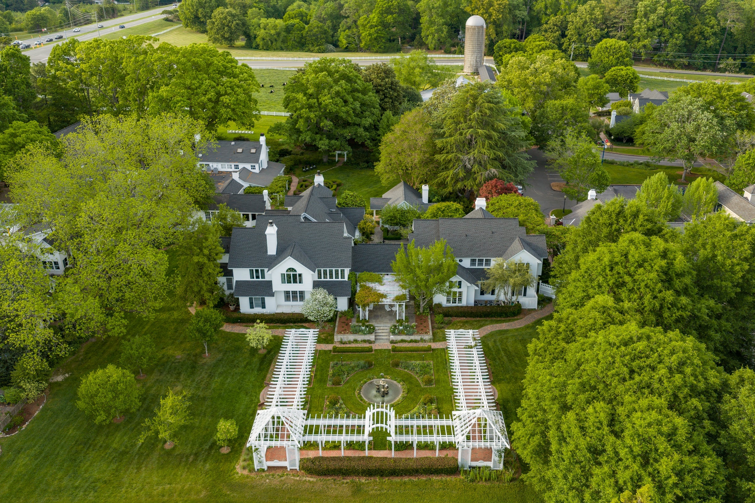 June in Fearrington Village