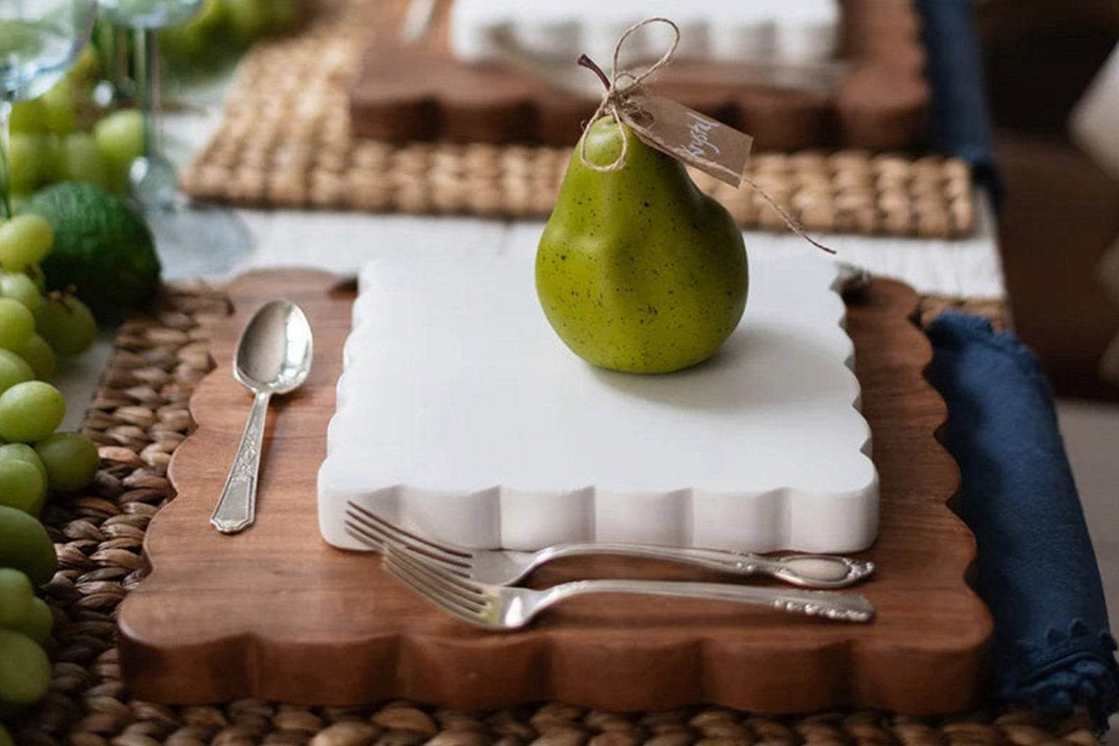 Feathering your Nest -  The Cutting Board That’s Almost Too Beautiful to Use
