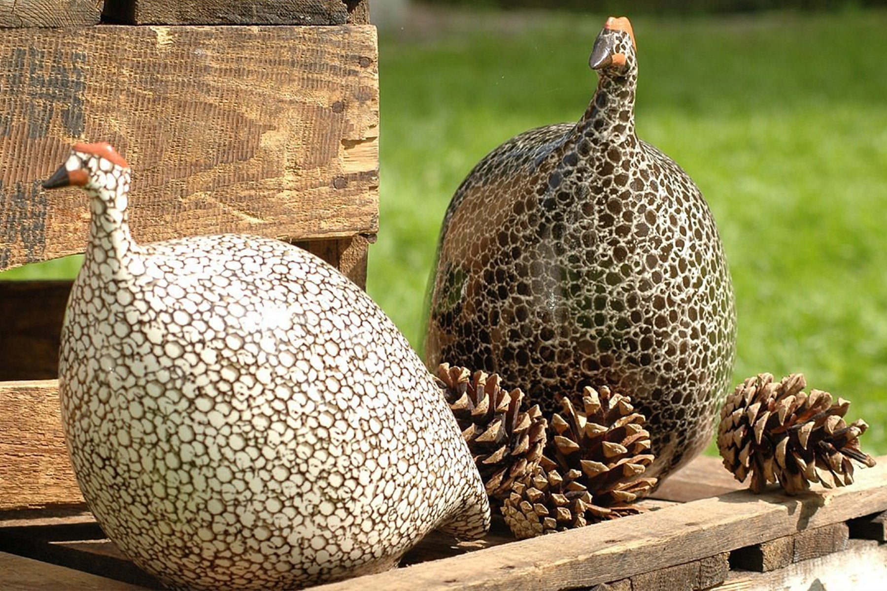 Feathering Your Nest -  The Whimsy of the French Guinea Fowl