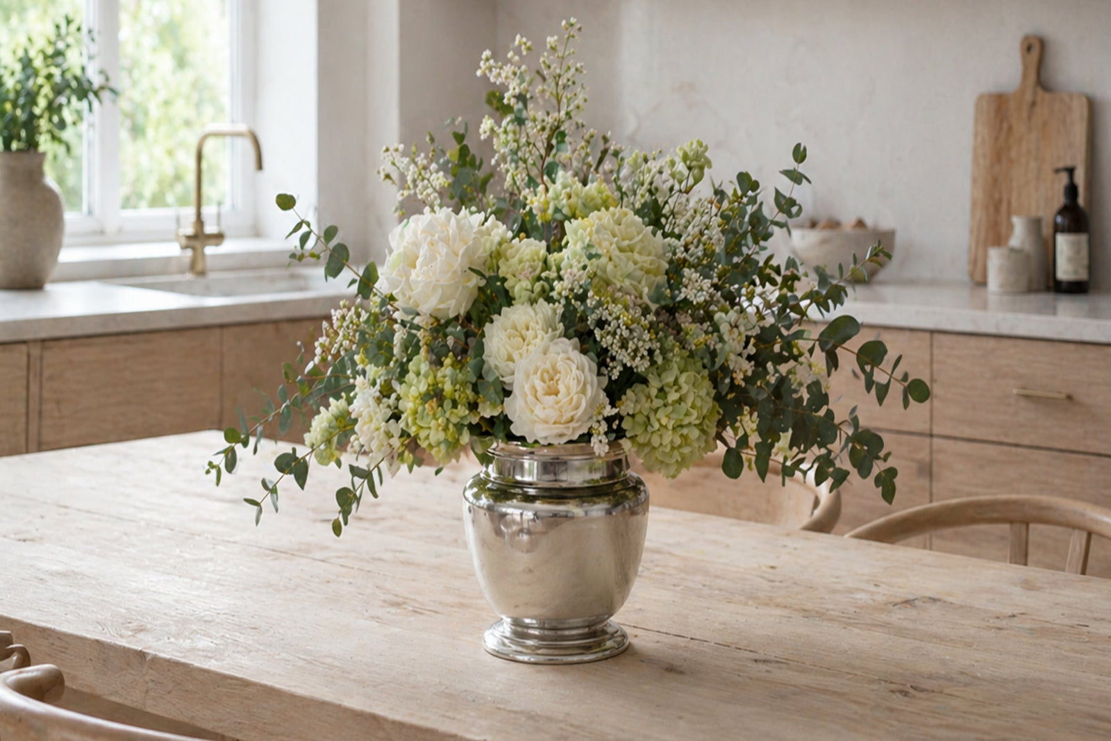 The Nest Edit - Modern Urns, Timeless Craft: Our Rimmed Pewter Vases