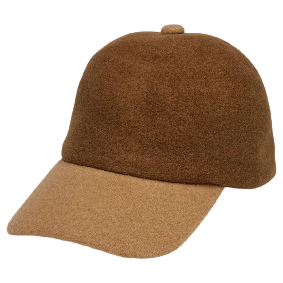 WYETH BRADY BASEBALL CAP in dark grey wool.