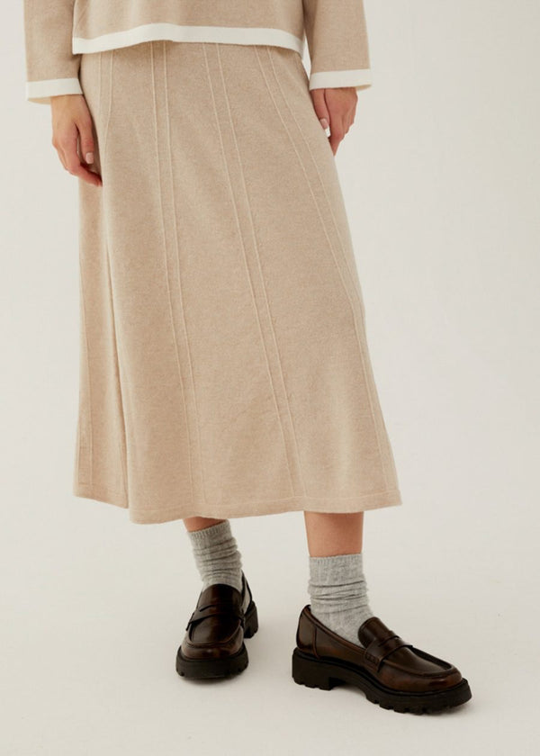 スカート sheller stitch wool flare skirt ANNECLAIRE - KNIT WOOL FLARE SKIRT - Fearrington Village
