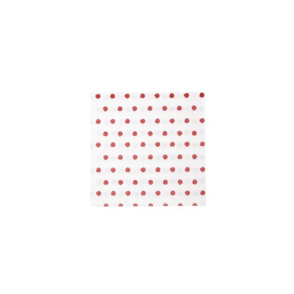 VIETRI Dot Cocktail Napkins add sophistication to an elegant display of assorted stationery on a wooden surface, featuring notepads, a patterned card, a central white pumpkin, autumn leaves, and a red ribbon.