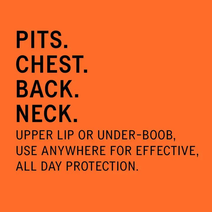 The AKT LONDON AKT DEODORANT BALM HALCYON SUMMERS, in a green tube with a silver cap, offers all-day protection using natural plant and mineral powders and features a mint, pomelo, and tomato vine scent.