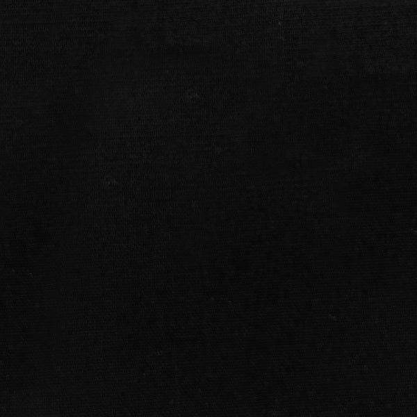 The image portrays a solid black square with a textured, slightly uneven surface. With subtle shading variations, it seems to be a photograph perfectly capturing the minimalist essence of the MEIMEIJ - CAP SLEEVE TOP from the MEIMEIJ brand.