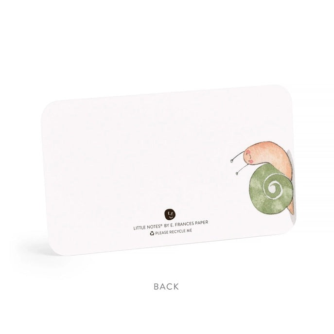 The E. FRANCES - LITTLE NOTES DUO LADYBUG by E. FRANCES PAPER features whimsical, hand-drawn ladybugs on a white background—perfect for Little Notes or gift tags and pairs beautifully with matching envelopes.