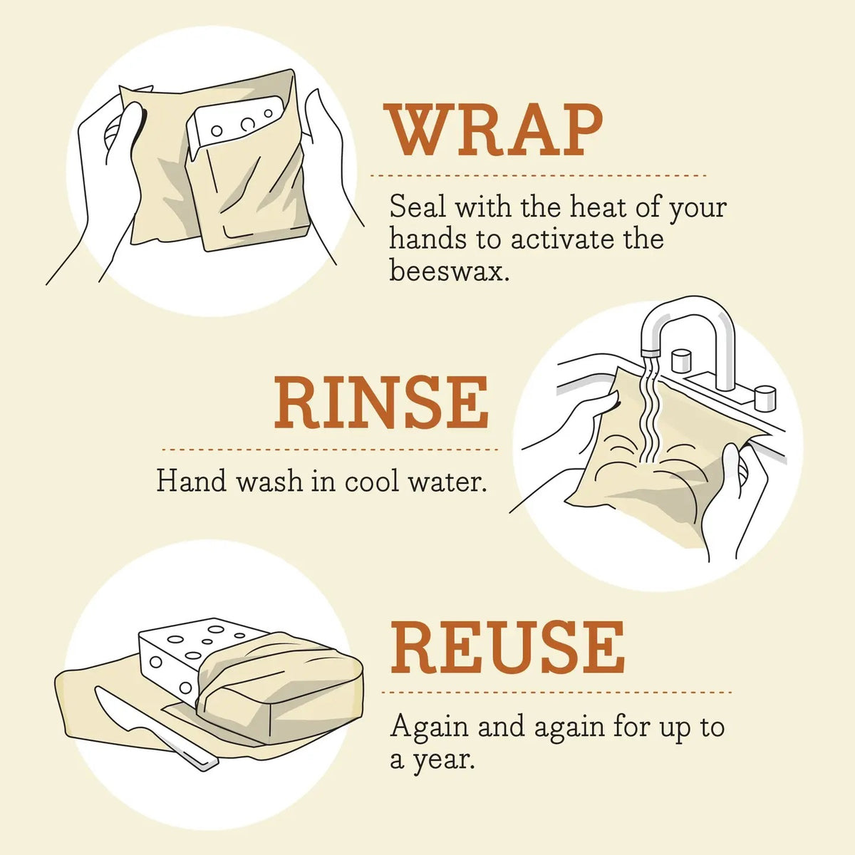 A baguette wrapped in the BEES WRAP- BEESWAX REUSABLE BREAD WRAP HONEYCOMB by BEES WRAP, filled with golden French fries and topped with two slices of bread and melted cheese, set against a white background.