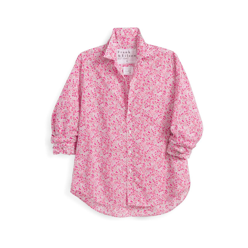 FRANK AND EILEEN - EILEEN RELAXED BUTTON UP IN LIBERTY PRINT PINK