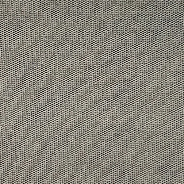 A close-up of MEIMEIJ&#39;s MESH LAYERING TOP in brown shows its subtle diagonal weave and fine fibers—perfect for a minimalist look.