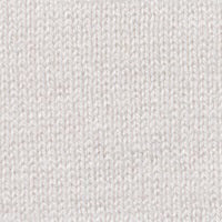 A woman with straight brown hair is wearing a black, long-sleeved KINROSS CASHMERE - SPLIT NECK SILK AND CASHMERE PULLOVER along with blue jeans. She is standing against a white background with her left hand in her jeans pocket and her right arm relaxed by her side. She has a neutral facial expression.