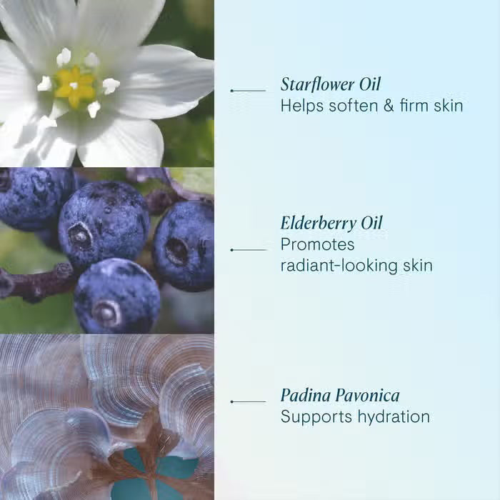 A jar of ELEMIS - PRO-COLLAGEN GREEN FIG CLEANSING BALM by ELEMIS - STEINER is depicted with its lid removed, exposing the yellow balm within. The text on the green jar states &quot;Hydrating cleansing balm.&quot; Centered on a white background, this jar highlights nourishing plant oils designed to deeply cleanse your skin.