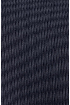 Close-up of a dark blue recycled polyester knit fabric with a uniform ribbed texture featured on the SAVE THE DUCK - SEDUM JACKET IN BLUE.