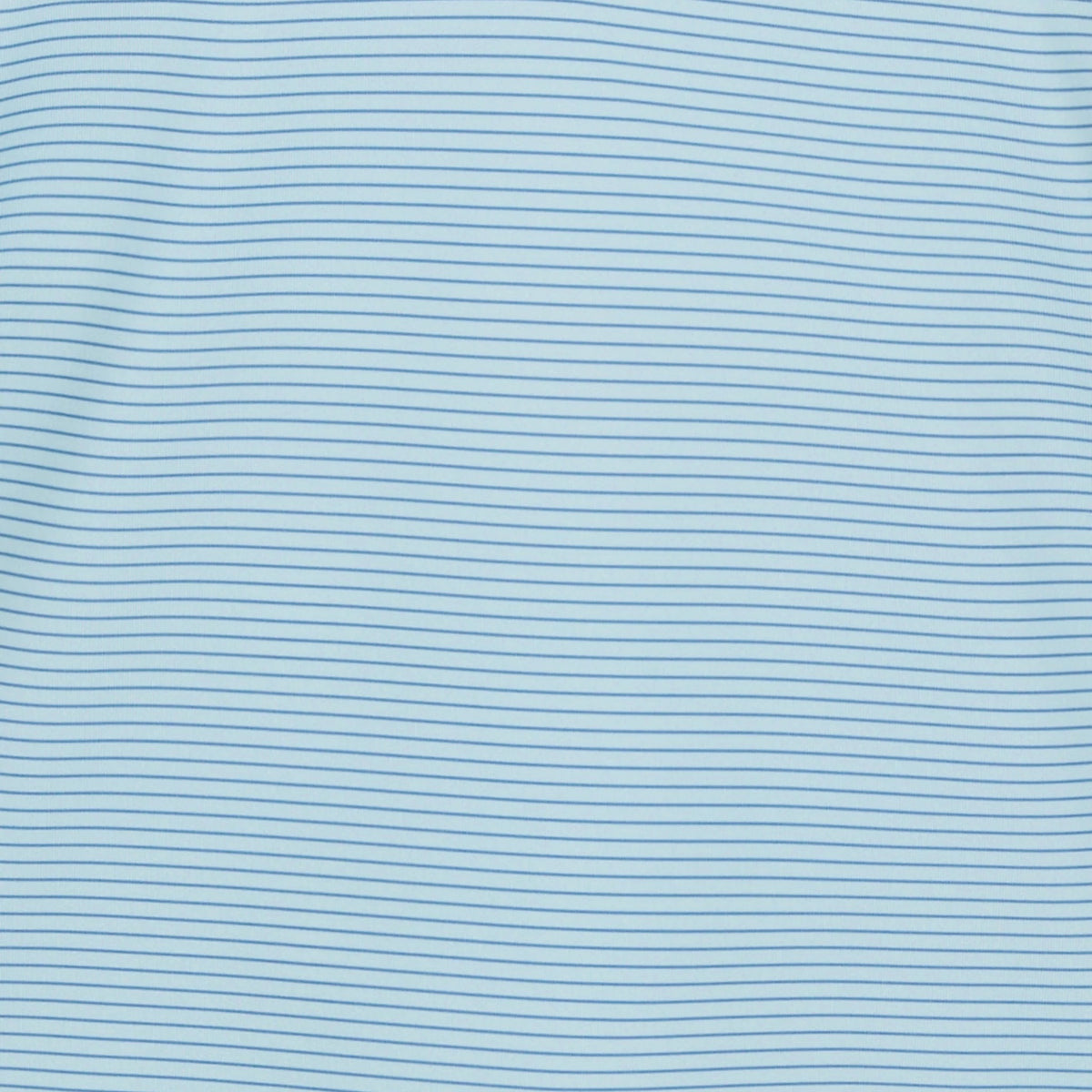 COLLARS AND CO - Featherweight Flex Polo in Middleton Sage with navy stripes, featuring a dress collar, three-button placket, and 6-way stretch fabric for comfort. Displayed on a plain white background.