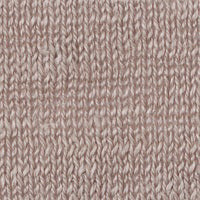 A woman stands against a plain white background, wearing the KINROSS CASHMERE - LINEN RIB TANK, a sleeveless coral top and a white ribbed midi skirt made of 100% linen. She has dark hair tied back and is smiling slightly. She completes the outfit with white sneakers.