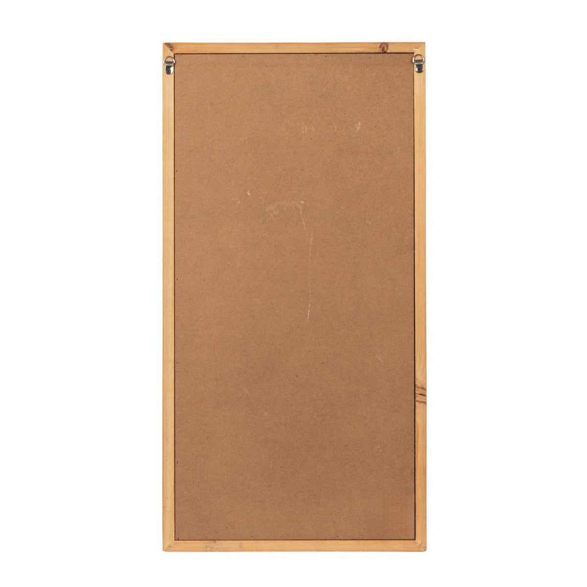The CREATIVE COOP WOOD FRAMED PLASTER CAST BOTANICAL WITH JUTE MAT features four raised flower stems on a rectangular white panel, adding botanical wall art charm to any room.