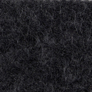 Close-up of a dark gray, fuzzy wool fabric with visible fibers and a mottled look—reflecting the refined Italian craftsmanship of SEVENTY VENEZIA FINGERLESS WOOL GLOVES by SEVENTY.