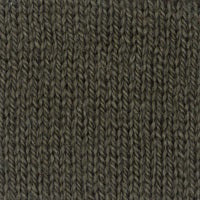 Close-up of the KINROSS EASY RIB FUNNEL SWEATER IN COTTON by KINROSS, featuring dark olive green 100% cotton knit with a vertical rib pattern—ideal for women’s fashion.