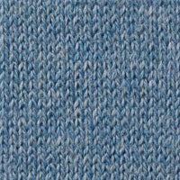 The KINROSS Garter Funnel Cotton Sweater in Cove Blue features a long-sleeved knit design with a cotton mock neck, ribbed cuffs and hem, offering breathable comfort and versatile style. Displayed on a white background.