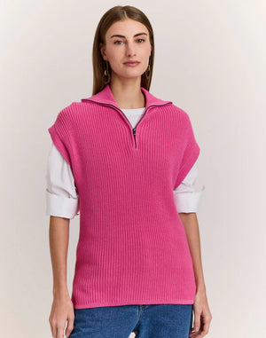 HINSON WU - BROOKE SLEEVELESS KNIT VEST - Fearrington Village