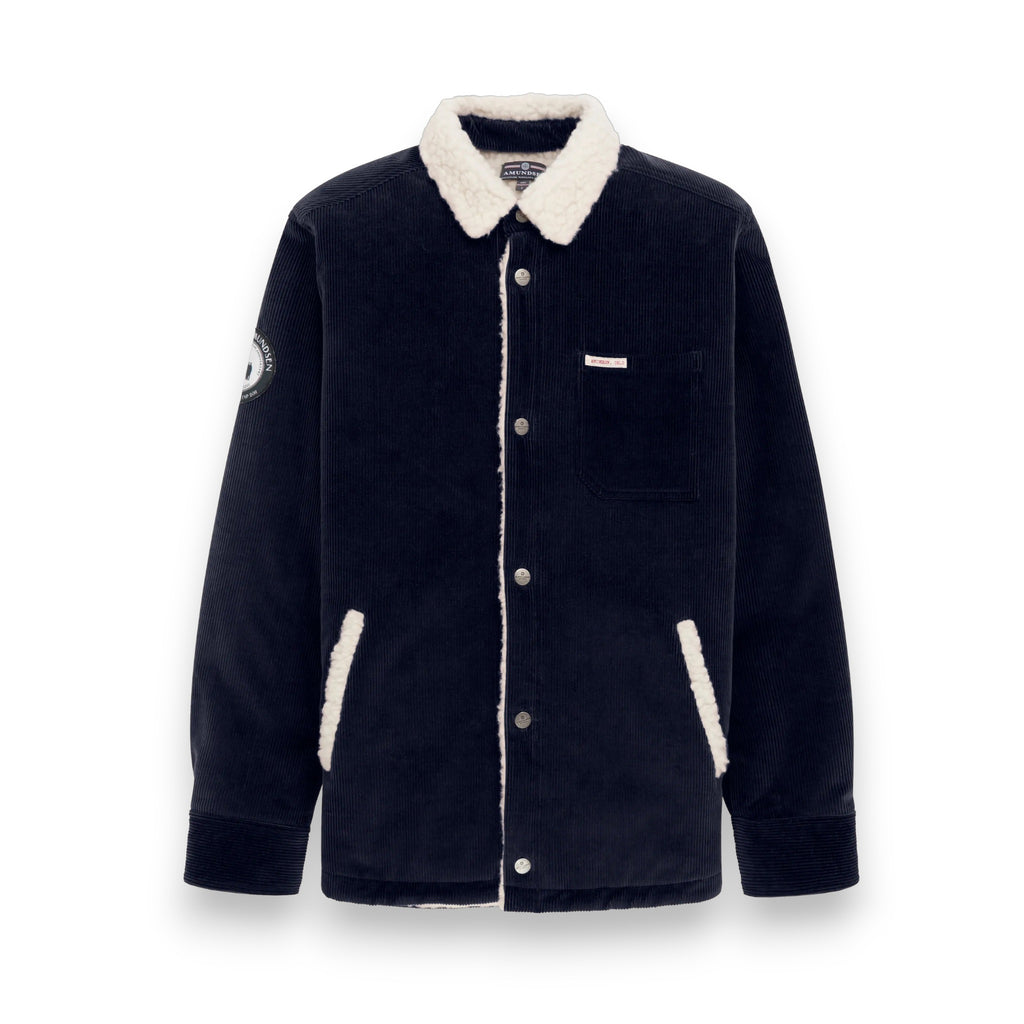 AMUNDSEN SPORTS - HARVESTER OVERSHIRT IN TRUE NAVY - Fearrington