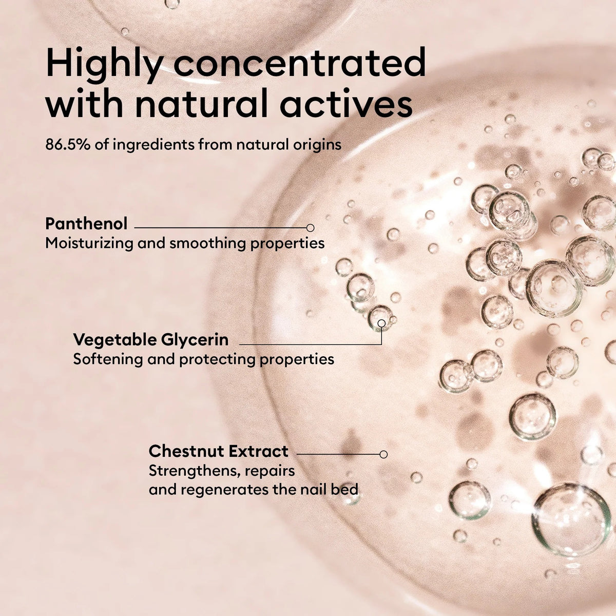 A clear glass dropper bottle labeled “SERUM COMPLET” with light blue and beige accents contains MANICURIST INC’s SERUM COMPLET NAIL HYDRATING SERUM, a transparent formula designed to hydrate and strengthen nails and cuticles.