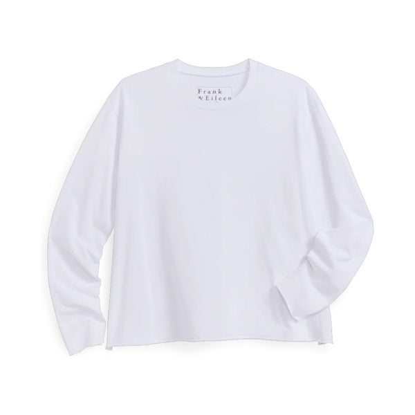 FRANK AND EILEEN - QUINN LONG SLEEVE CREWNECK TEE IN HERITAGE
