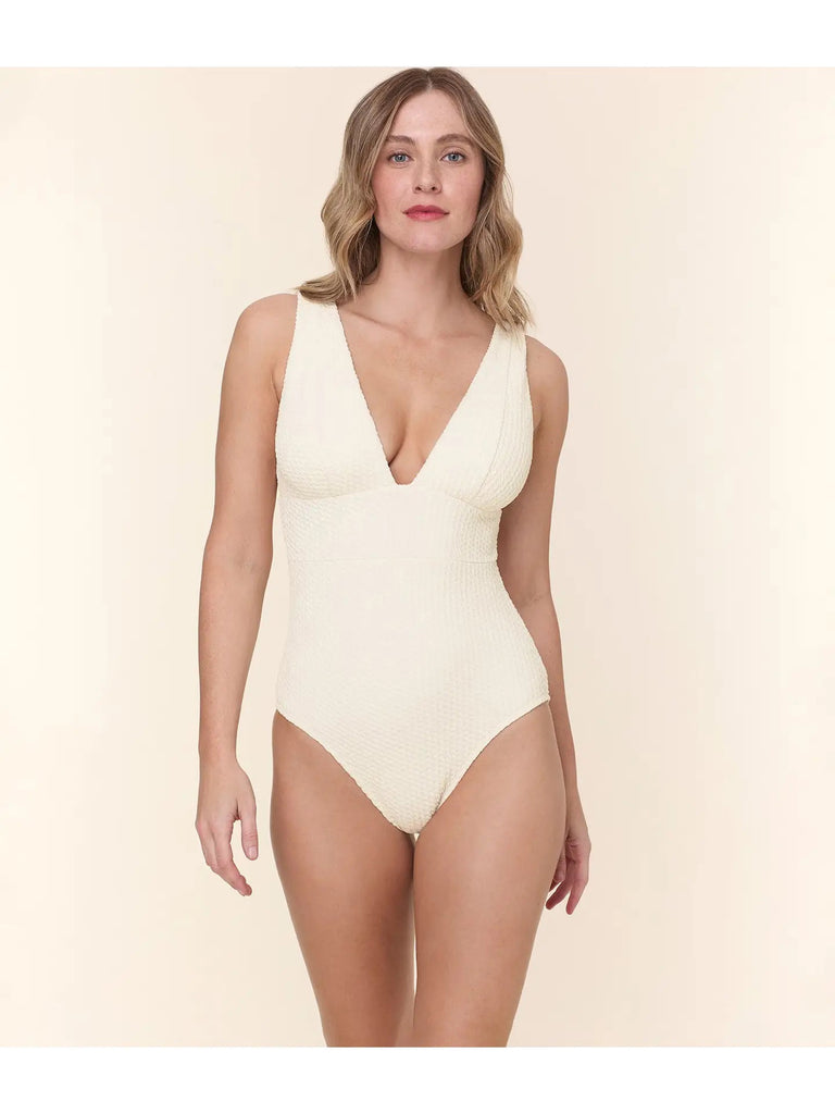ANDIE SWIM - THE MYKONOS ONE PIECE SWIMSUITE TEXTURED WAVE