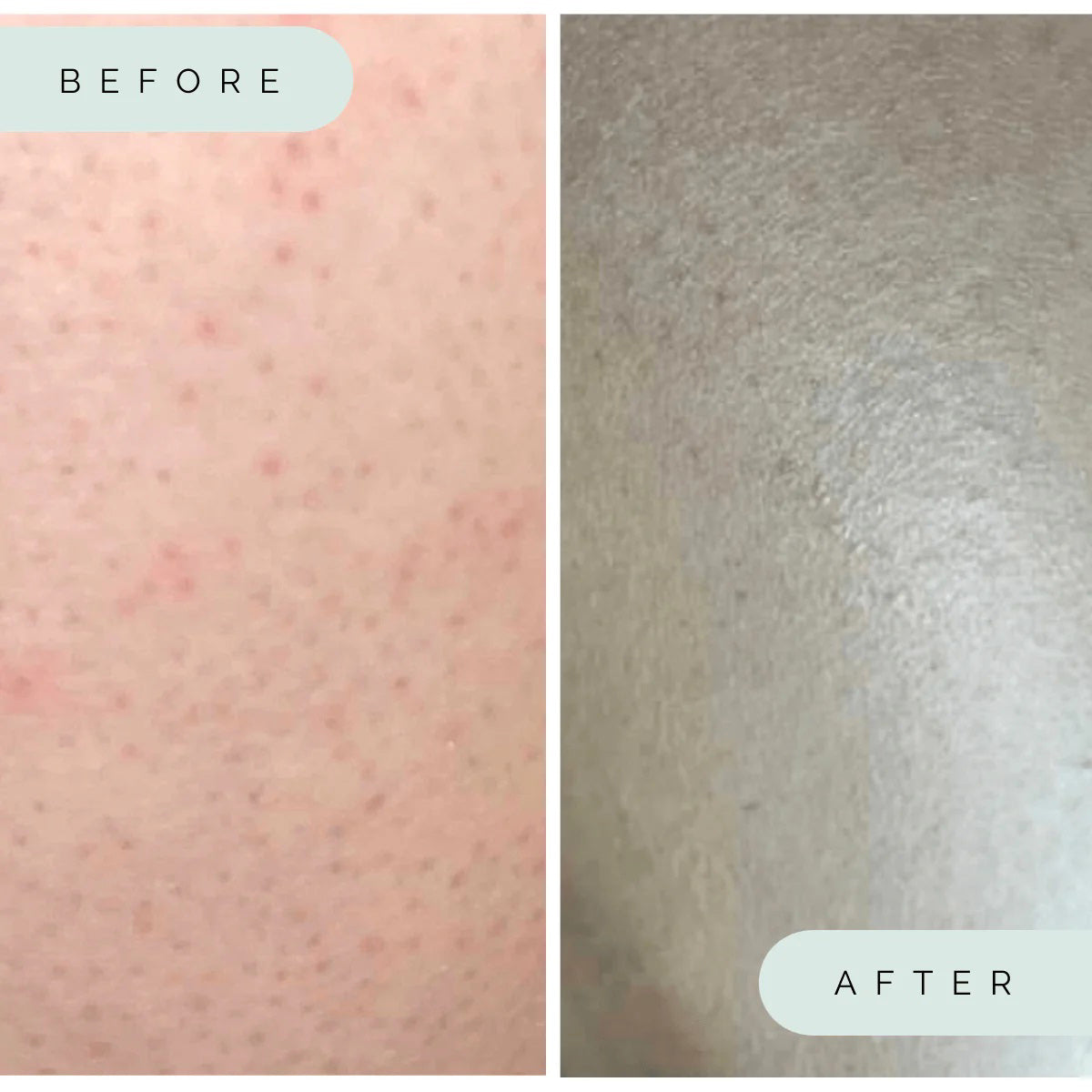 The WILDPIER DEEP EXFOLIATING GLOVE is white with a slightly rounded top and elastic wristband, designed to reveal radiant skin. It's shown against a plain white background.