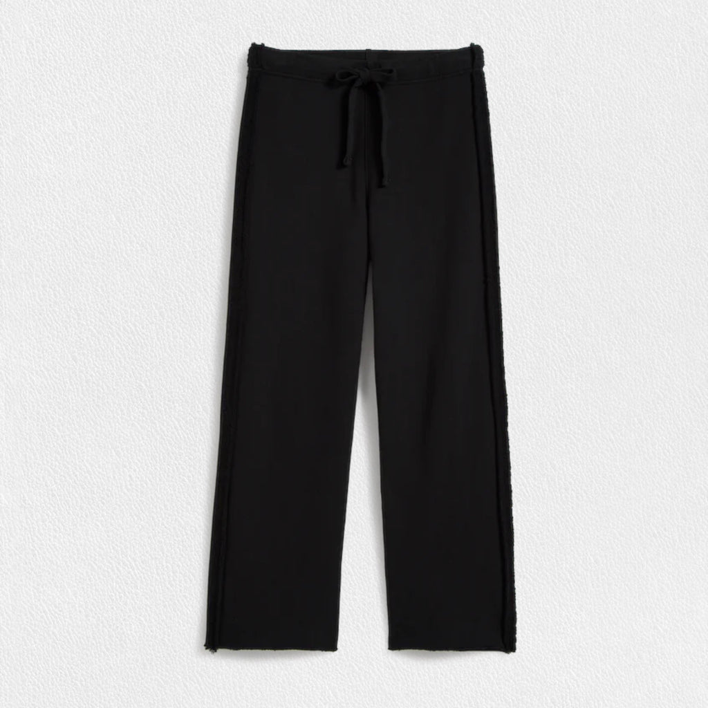 FRANK AND EILEEN - BELLA ITALIAN SWEATPANT IN BLACK - Fearrington