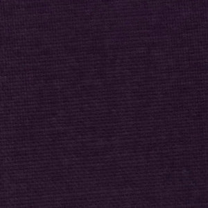 A close-up of the MEIMEIJ Sleeveless Cotton Top reveals dark cotton poplin fabric with textured, subtle horizontal lines and a slightly uneven surface in a deep, muted purple shade.