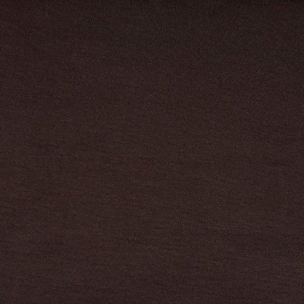 A close-up of MEIMEIJ&#39;s plain, dark brown fabric with a smooth, even texture—ideal for MEIMEIJ - PULL ON PANTS.