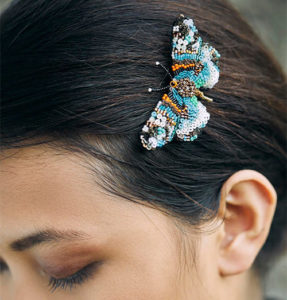 butterfly hairclip