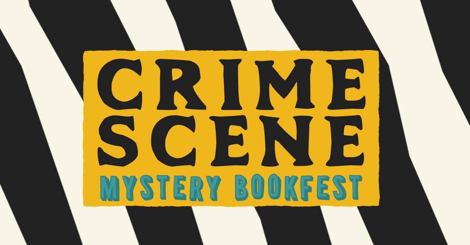 CrimeScene Mystery Bookfest 2024 Fearrington   Crime Scene Low Fi Logo 