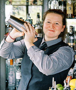 cassidy bartender at the fearrington house