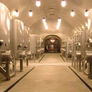 cellar at Stalin family vineyard