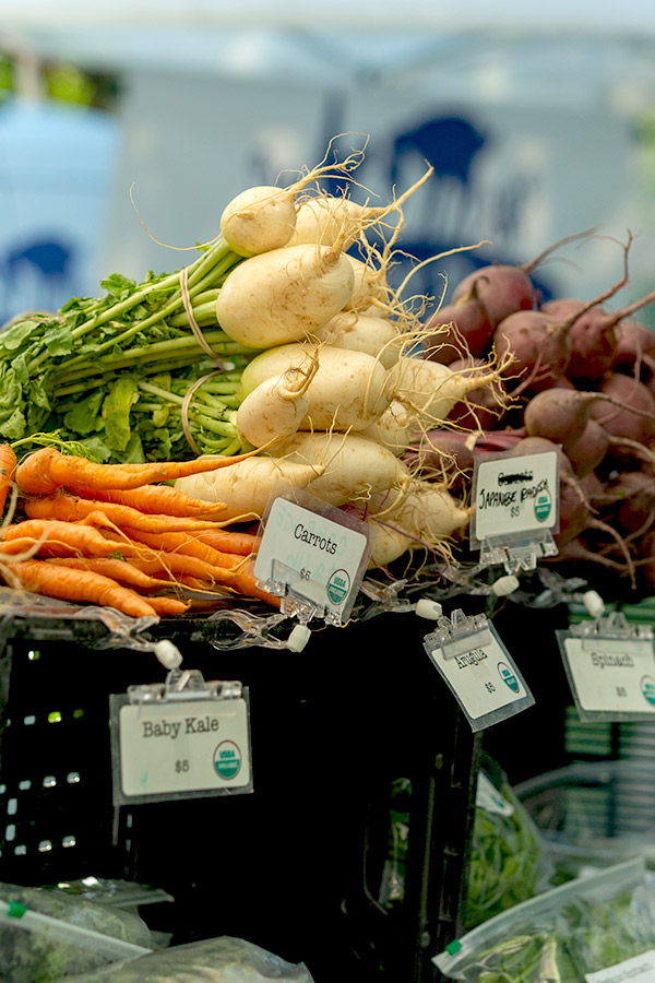 farmer's market produce