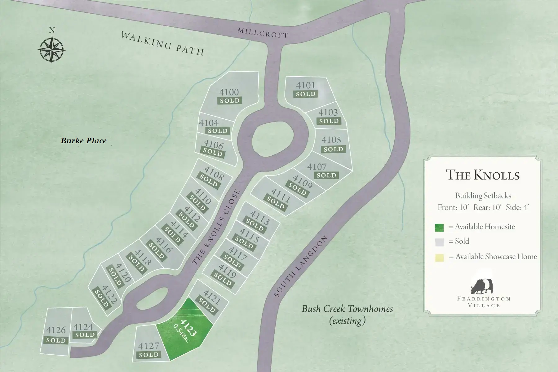 The Knolls map (Sept 2024)