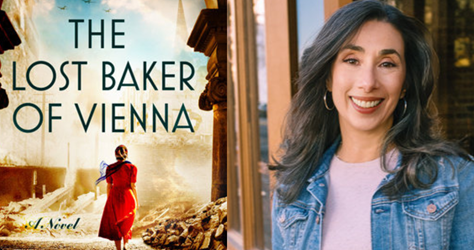 Sharon Kurtzman will discuss her novel The Lost Baker of Vienna on Saturday, August 23rd at 11am