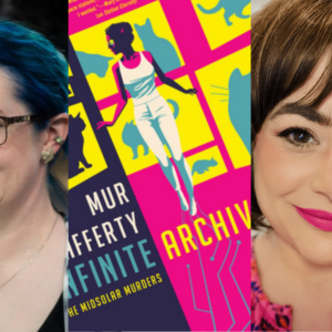 Mur Lafferty, Infinite Archive (a Midsolar Murder title), in conversation with Natania Barron on Saturday, September 20 at 11am