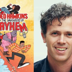 John Claude Bemis reads from Rodeo Hawkins & the Daughters of Mayhem on Saturday, October 4th at 11am
