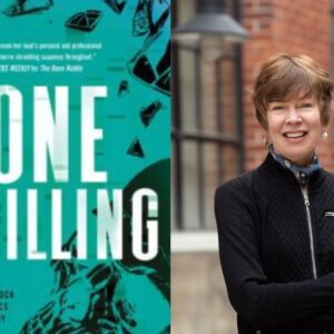 Sara Johnson will discuss her latest novel, Bone CHIlling, on Saturday, October 18th at 11am