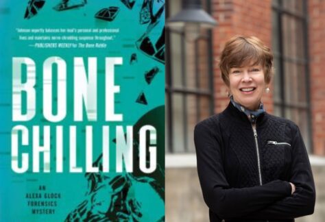 Sara Johnson will discuss her latest novel, Bone CHIlling, on Saturday, October 18th at 11am