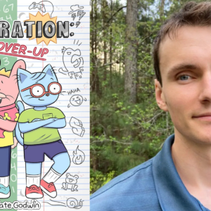 Tate Godwin will run a free graphic novel class on Saturday, October 18th at 2pm